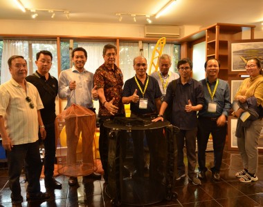 KEDATANGAN DELEGASI VIETNAM SEACULTURE ASSOCIATION (VSA) KE PT. GANI ARTA DWITUNGGAL - AQUATEC 