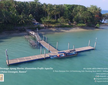 Peran Dermaga Apung Aquatec Dalam Meningkatkan Pariwisata di Pulau Liwungan, Banten