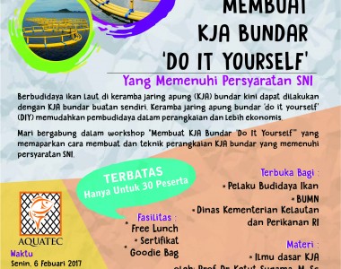 WORKSHOP: Membuat KJA Bundar Do It Yourself